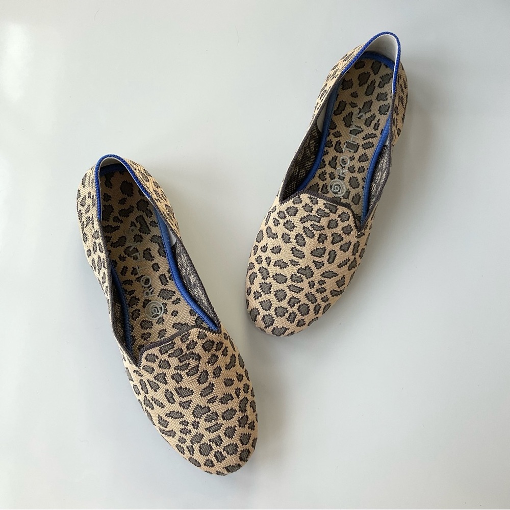 Rothy’s Leopard Print Flats. New In Box. - image 1